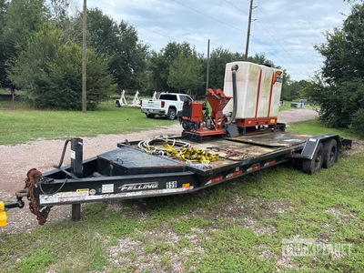 2016 Felling FT-24 23 ft T/A Utility Trailer