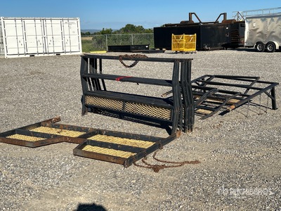 Tubing Trailer Hand Rail Kit - Fits Flat Deck Trailer