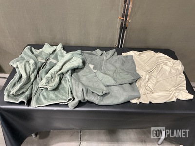 (18) Cold Weather Undershirts, (51) Cold Weather Jackets & Assorted Items
