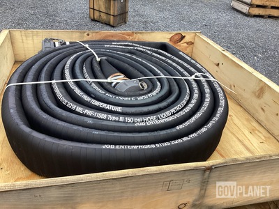 (6) J.G.B. Enterprises MIL-PRF-11588 Liquid Fuel Hose Assemblies