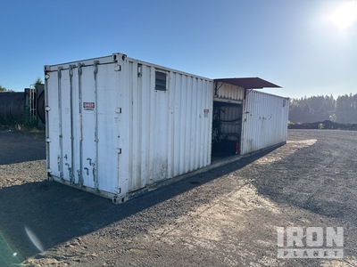 40 ft x 8 ft Containerized Lube Station