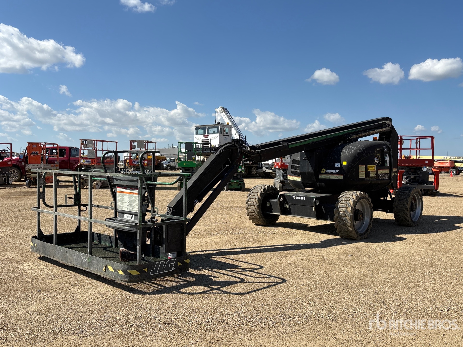 2015 JLG 600AJ 4WD Diesel Plataformas Elevadoras Articuladas