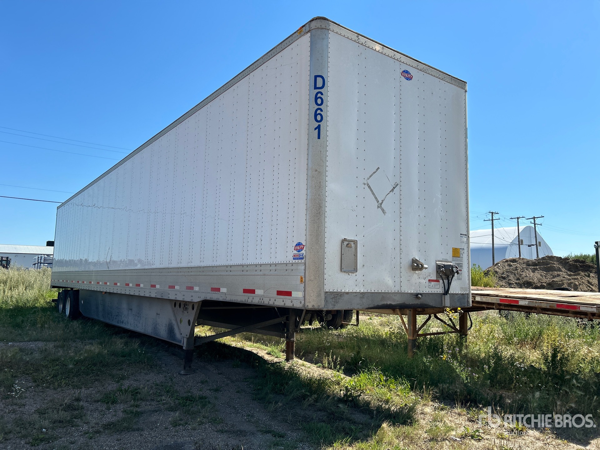 2023 Utility 53 ft T/A Van Trailer