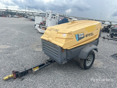 2018 Atlas Copco XAS 185 KD7 T4F 185 cfm Mobile Compresseur à air (Inoperable)
