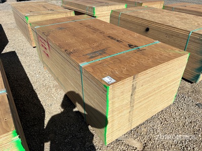 Quantity of (50) 5/8 in DFP/CSP No Stamp Plywood (Unused)