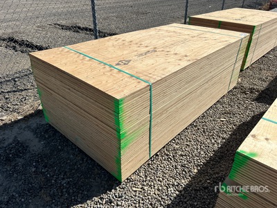 Quantity of (40) 3/4 in DFP/CSP No Stamp Plywood (Unused)