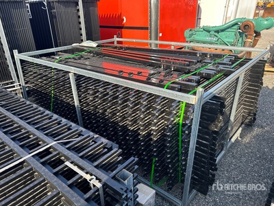 Quantity of (30) 2025 HUNTER PRO WLFT10-30P 10 ft x 7 ft Wrought Iron Clôture (Unused)