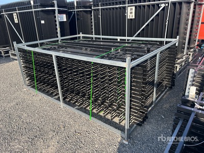 Quantity of (30) 2025 HUNTER PRO WLFT10-30P 10 ft x 7 ft Wrought Iron Clôture (Unused)