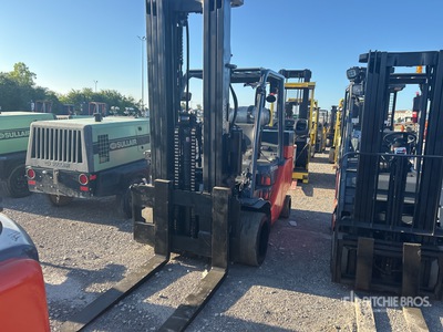 2015 Toyota 8FGC55U-PRS 7500 lb Cushion Tire Forklift