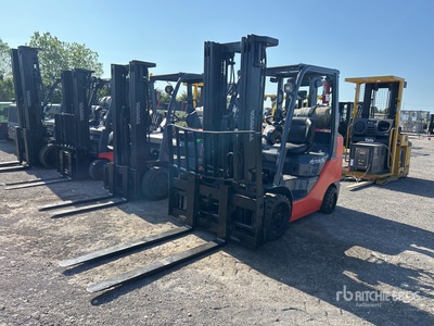 2015 Toyota 8FGCU25 5200 lb Cushion Tire Forklift
