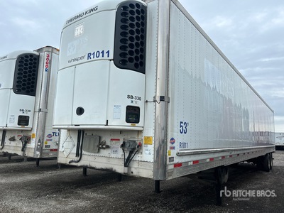 2015 Utility 53 ft x 102 in T/A Refrigerated Trailer
