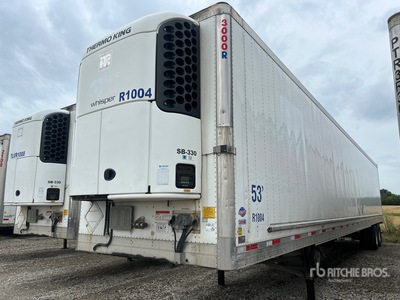 2015 Utility 3000R 53 ft x 102 in T/A を見 Reefer Trailer
