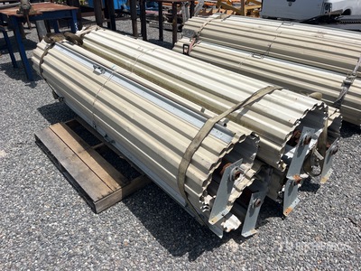 Quantity of (5) 8 ft Roll Up Overhead Doors
