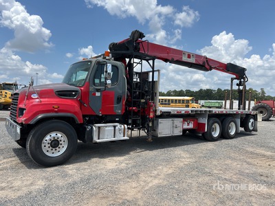 IMT 24562 Articulated Boom on 2015 Freightliner 114SD 8x4 Boom Truck
