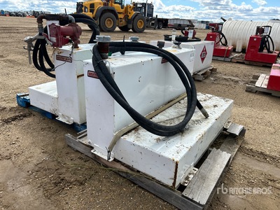 Quantity of (2) Weather Guard Steel L-Shaped Fuel Tank