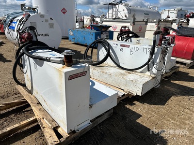 Quantity of (3) Weather Guard Steel L-Shaped Fuel Tank