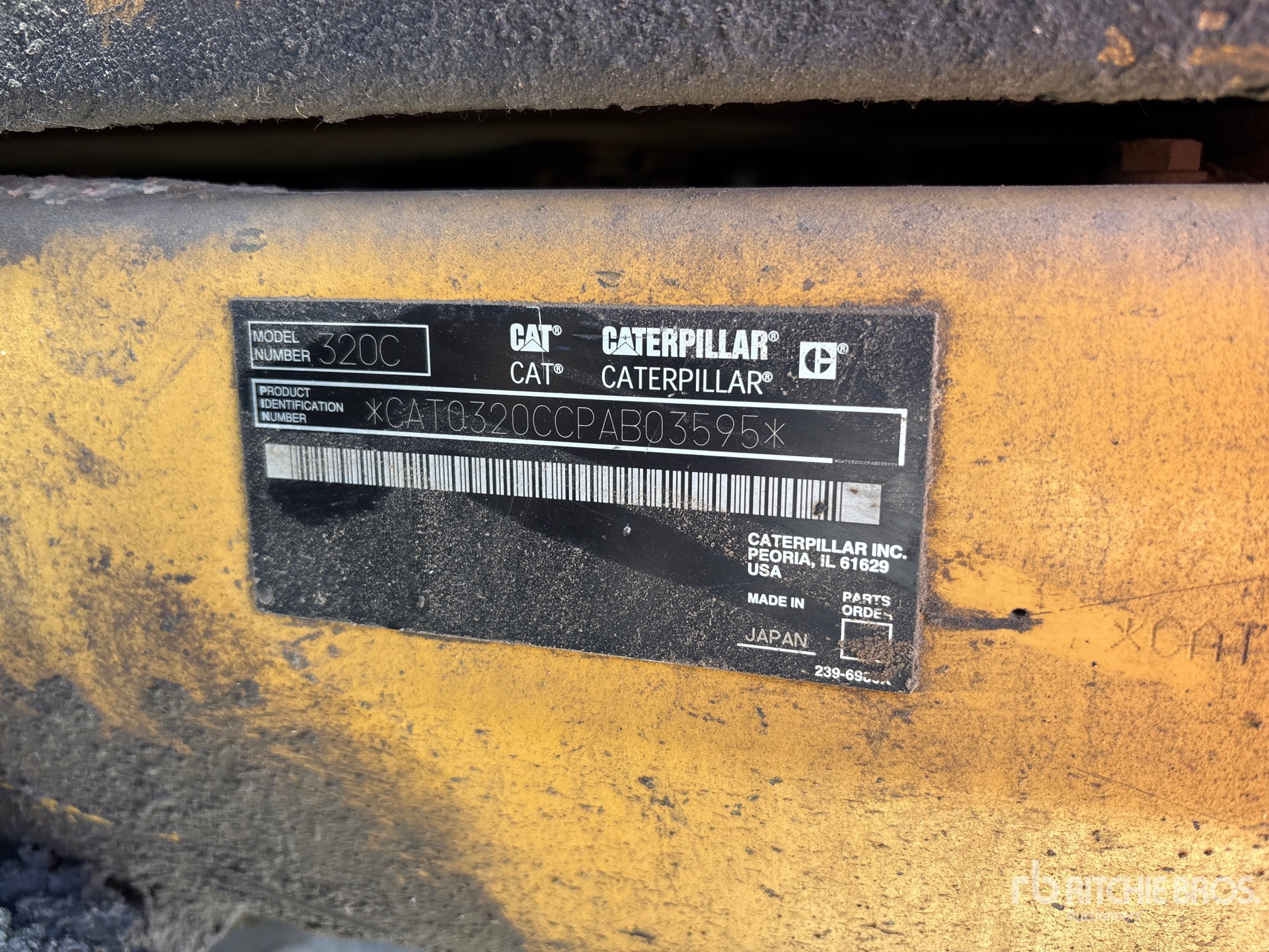 2005 Cat 320C Tracked Excavator