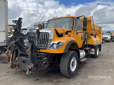 2011 International 7600 4x2 Snow Plow Truck