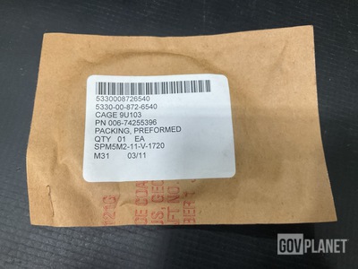 (180) Patterson Cooney 006-74255396 Preformed Packings