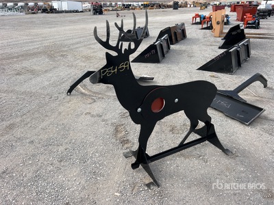 2025 Kit Containers AR500ATDEER Shooting Target