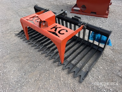 2025 Kit Containers QT-SG-S76-V3 76 in Skeleton Skid Steer Grapple
