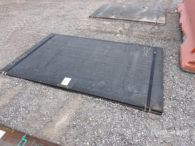 Quantity of (2) 2025 Kit Containers 5 ft x 8 ft (.75 in Thick) Stahlplatten