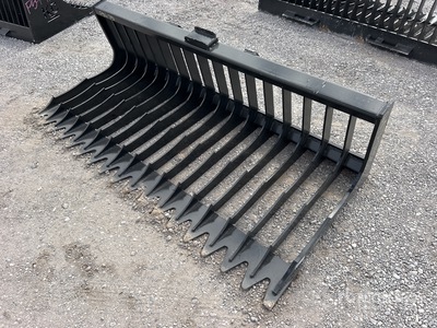 2025 Kit Containers QT-SB-H76-V3 75 in Skeleton Skid Steer Bucket