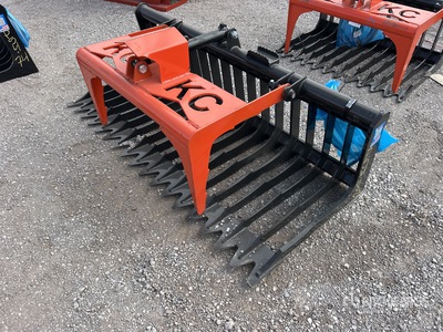 2025 Kit Containers QT-SG-S76-V3 76 in Skeleton Skid Steer Grapple