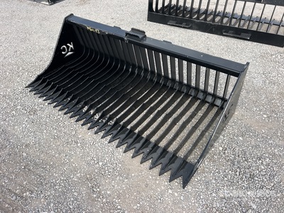 2025 Kit Containers QT-SB-H72-F 71 in Skeleton Skid Steer Bucket
