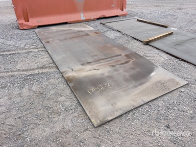 2025 Kit Containers 5 ft x 12 ft (.75 in Thick) Stahlplatten