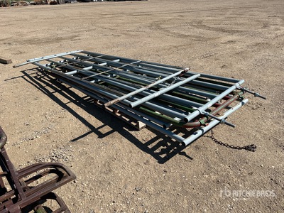 Quantity of (5) 12 ft Livestock Gate