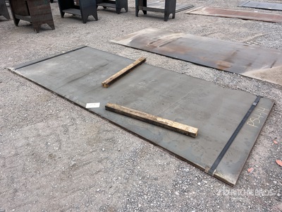 Quantity of (2) 2025 Kit Containers 5 ft x 12 ft (.5 in Thick) Stahlplatten