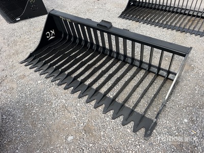 2025 Kit Containers QT-SB-L76-V3 75 in Skeleton Skid Steer Bucket