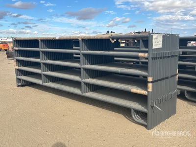 Quantity of (18) 2025 BYT MSP160 16 ft Magnum Ranch Panel para ganado (Unused)