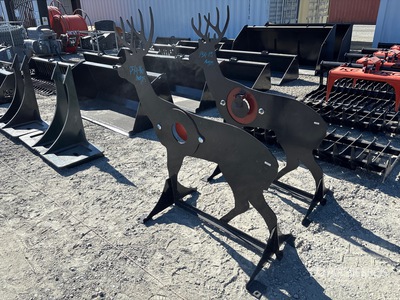 2025 Kit Containers AR500ATDEER Deer Target