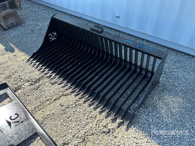 2025 Kit Containers QT-SB-H72-F 72 in Skid Steer Screening Bucket