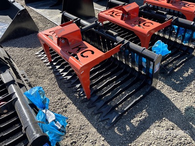 2025 Kit Containers QT-SG-S76-V3 76 in Skid Steer Grapple
