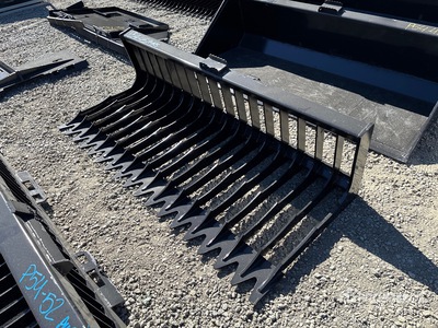 2025 Kit Containers QT-SB-L76-V3 76 in Skid Steer Screening Bucket