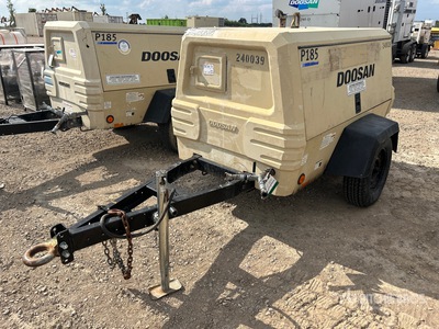 2014 Doosan P185 Mobile Air Compressor