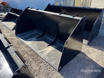 2025 Kit Containers QT-BFB-102 102 in Skid Steer Bucket
