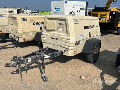 2015 Doosan P185 Mobile Air Compressor