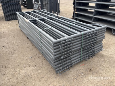 Quantity of (12) 2025 BYT MSP120 12 ft Magnum Ranch Livestock Panel (Unused)