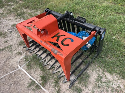 2025 Kit Containers QT-SG-S48 48 in Skeleton Skid Steer Grapple (Unused)