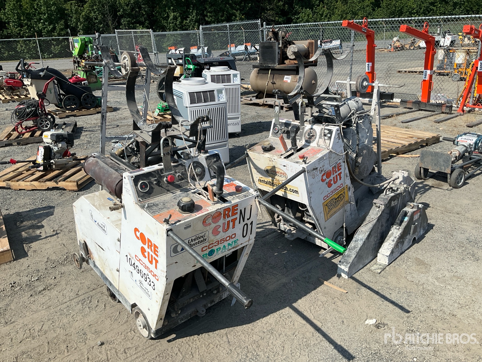 Quantity of (2) Diamond Walk-Behind Saw