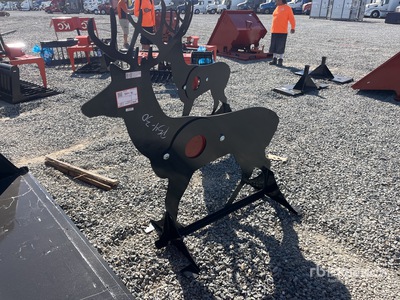 2025 Kit Containers AR500ATDEER Shooting Target