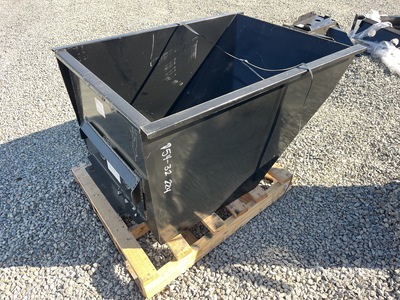 2025 Kit Containers M-SS-DB-25-V2 35 in Skid Steer Dump Hopper (Unused)