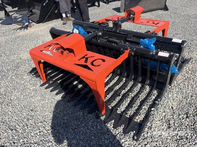 2025 Kit Containers QT-SG-S76-V3 76 in Skid Steer Grapple Bucket