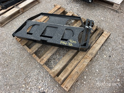 2025 Kit Containers MUFF-36-42 42 in Mini Skid Steer Forks (Unused)