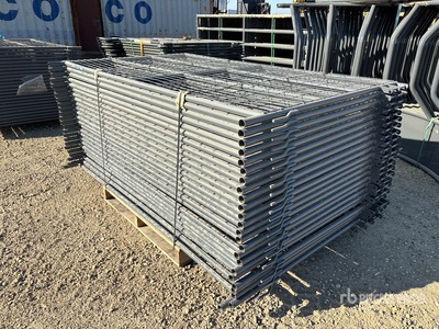 Quantity of (48) 2025 BYT MSPP07 7 ft Mesh Livestock Panel (Unused)