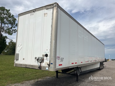 2015 Wabash DVCVHPC 53 ft x 102 in T/A Geschlossene Anhänger